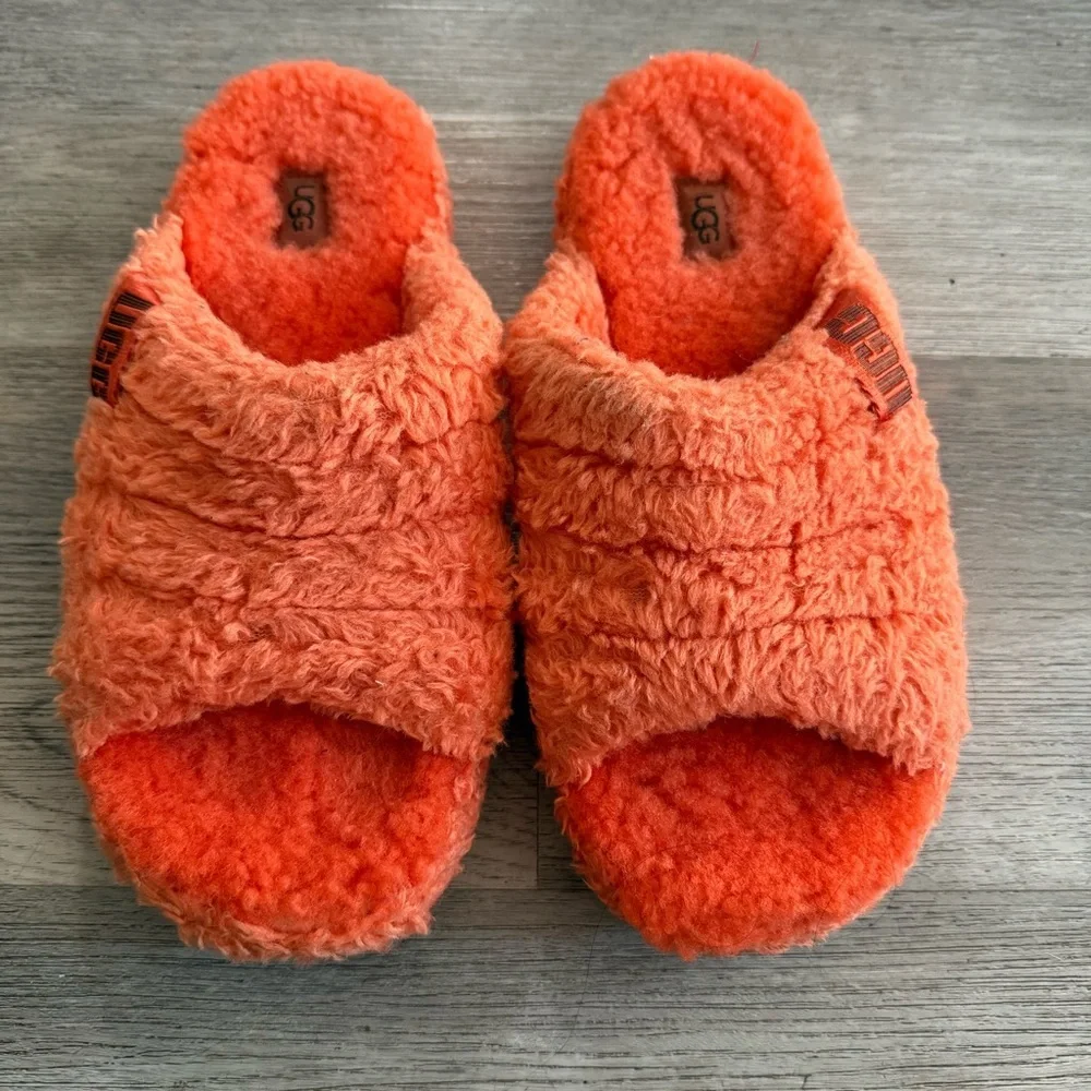 UGG Fluff You Slipper Orange